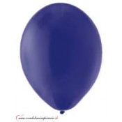 Balóny pastelové - TMAVOMODRÉ (10 ks) 