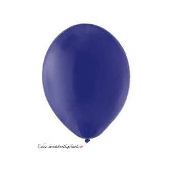 Balóny pastelové - TMAVOMODRÉ (10 ks) 