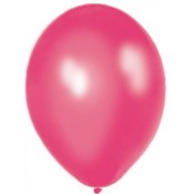 Balóny perleťové - FUCHSIA (10 ks) 
