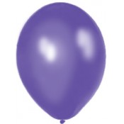 Balóny perleťové - FIALOVÉ (10 ks) 