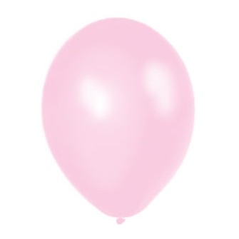 Balóny perleťové - RUŽOVÉ (10 ks) 