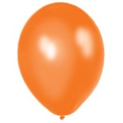 Balóny perleťové - ORANŽOVÉ (20 ks) 