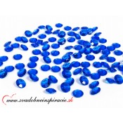 Dekoračné kamienky - CONFETTI (modré), 100 ks 